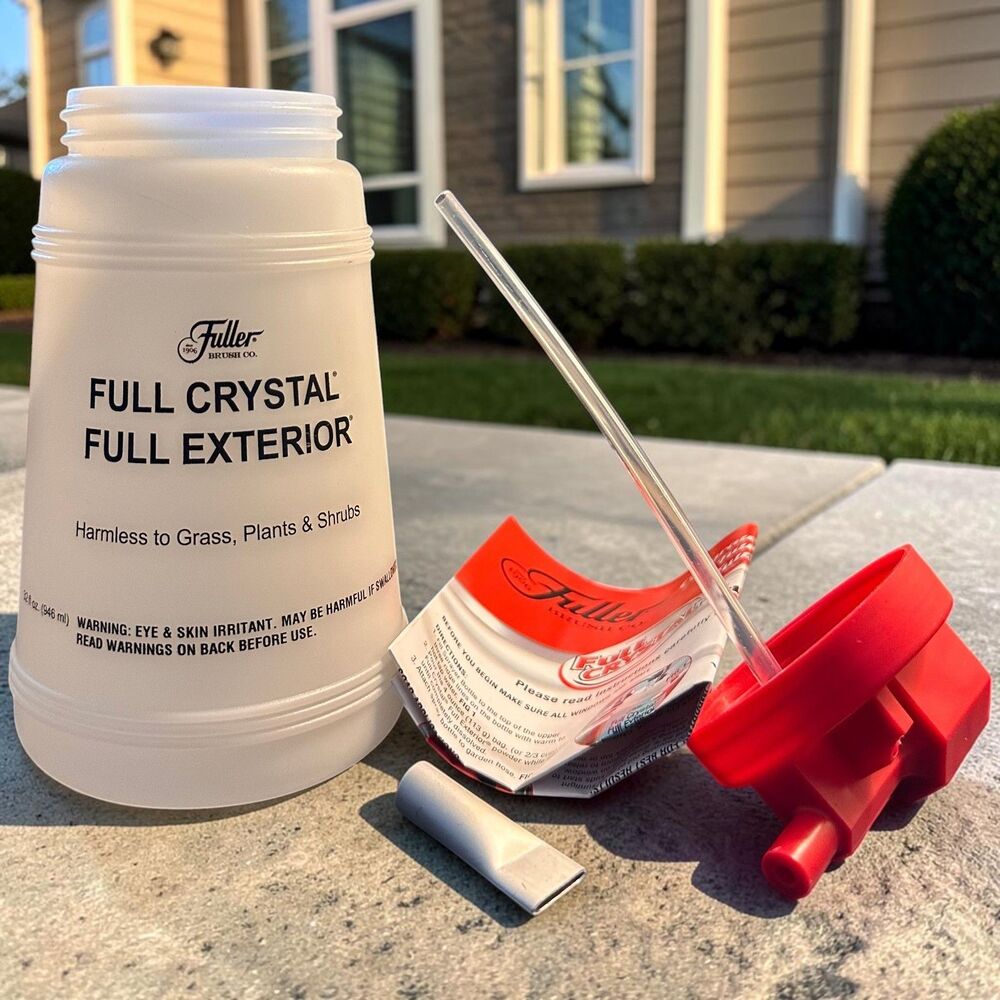 Fuller Brush Full Crystal Exterior Spray Bottle Applicator Sprayer Nozzle Kit